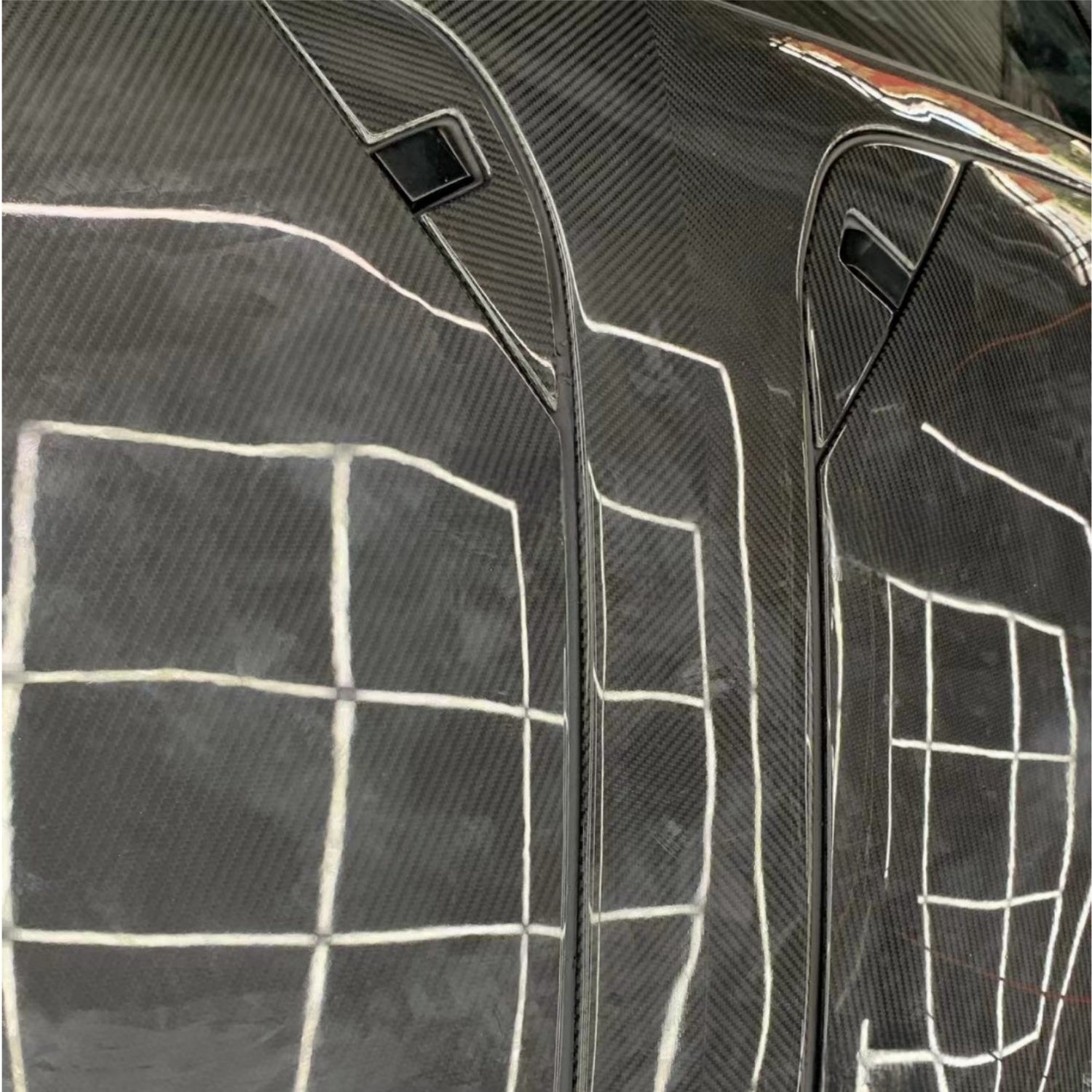 McLaren 720S Prepreg Carbon Fiber Roof Cover Set