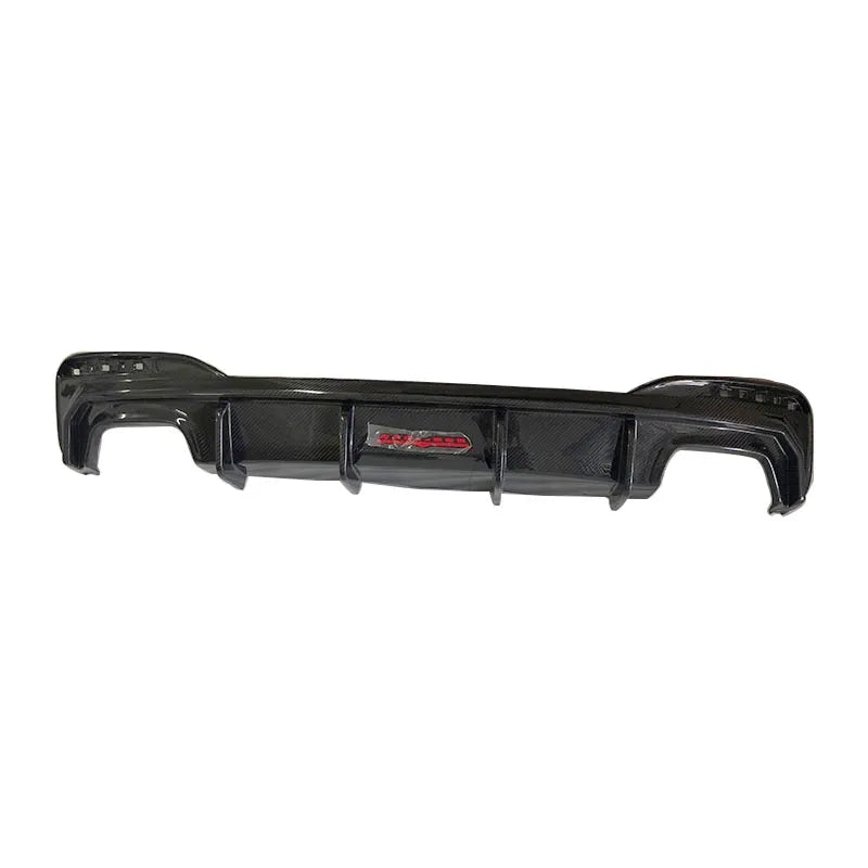 Dry Carbon Fiber Rear Diffuser w/ led - BMW 5 Series G30 G38 2021-2023