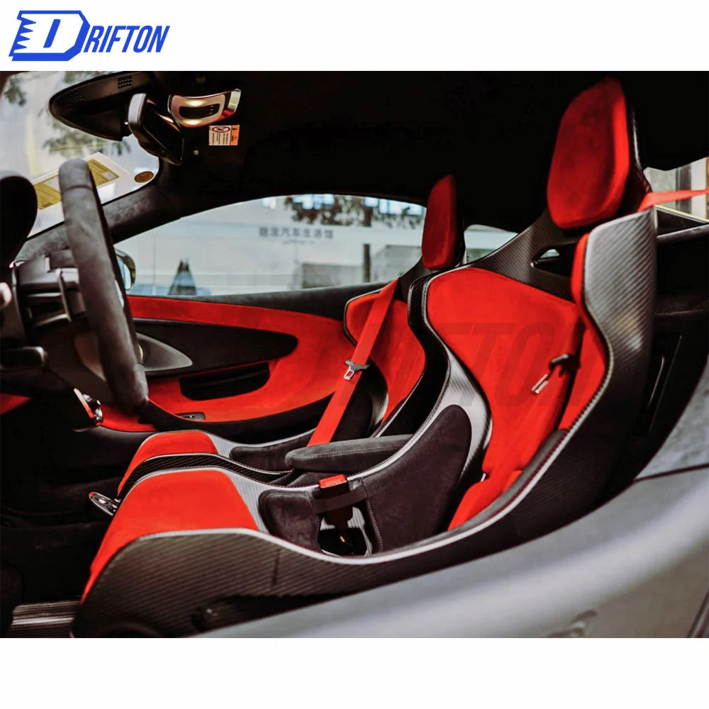 McLaren Senna Style Carbon Fiber Racing Seats – MP4-12C / 570S / 600LT / 650S / 720S / P1
