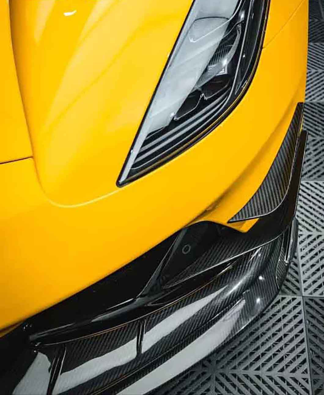 Carbon Fiber Front Bumper Trim Splitter - Lotus Emira