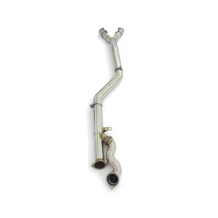 BMW G80 M3 / G82 M4 / G87 M2 S58 3.5in Single S Midpipe Stainless Steel