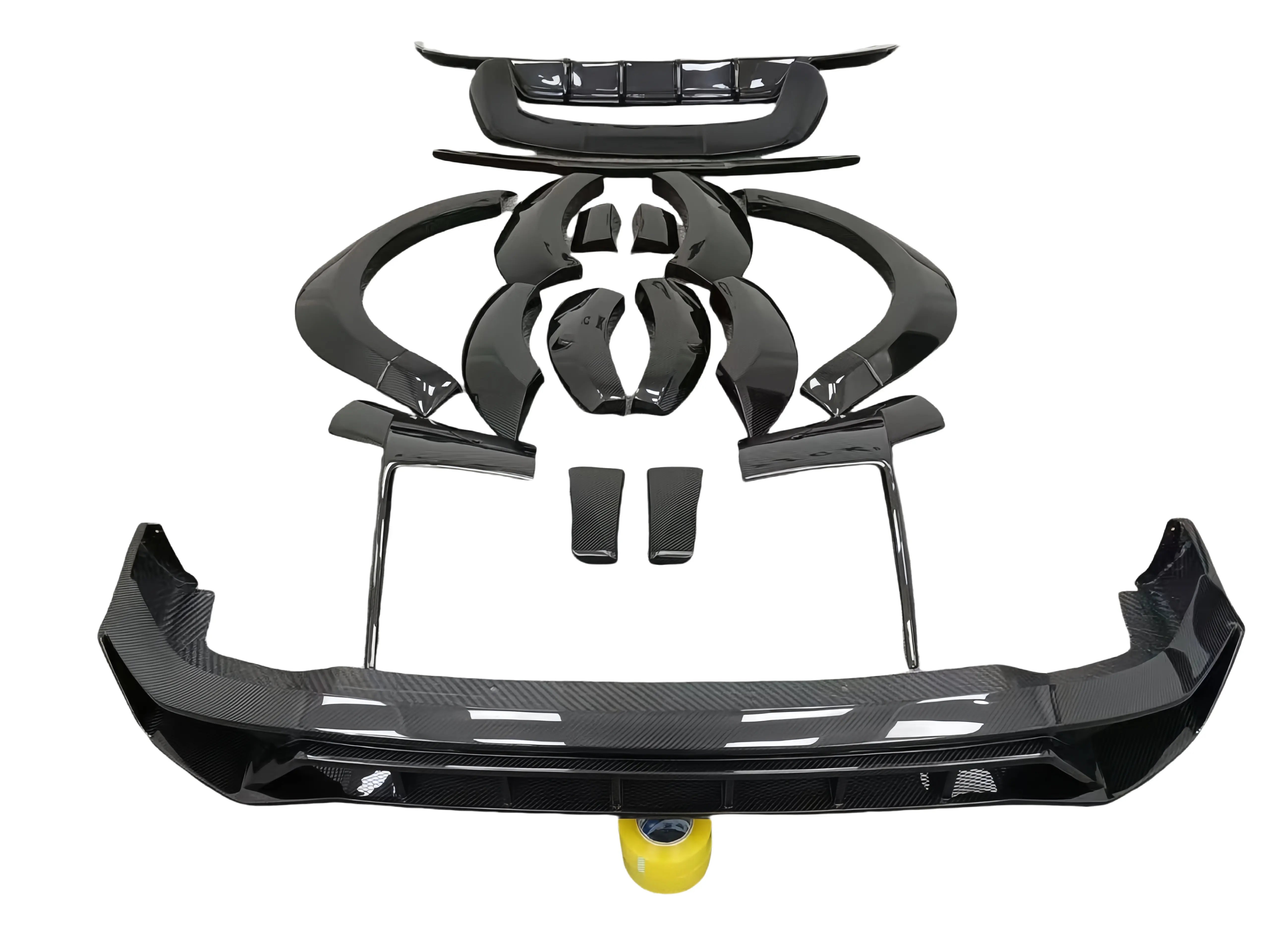 Carbon Fiber Wide Body Aero Body Kit - Audi Q8 SQ8