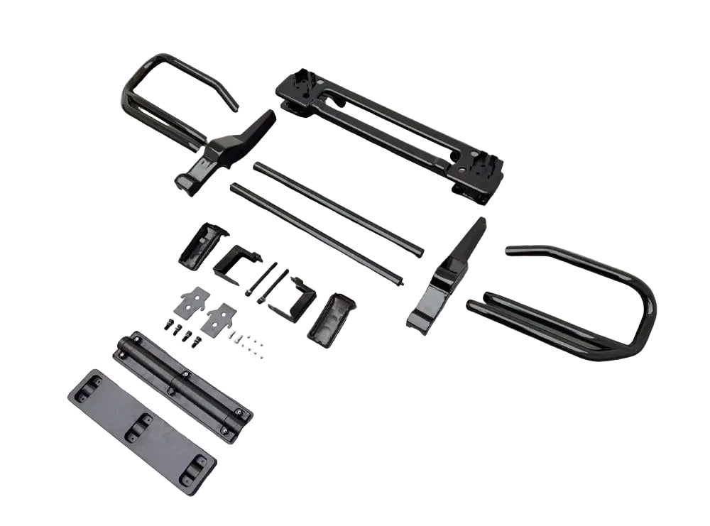 Black Front Bull Crash Bar Guard - Mercedes G63 AMG W465 2024+ G500 G450d