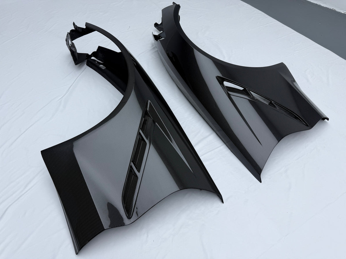 Carbon Fiber Fender Replacement Set - Chevrolet Corvette C7