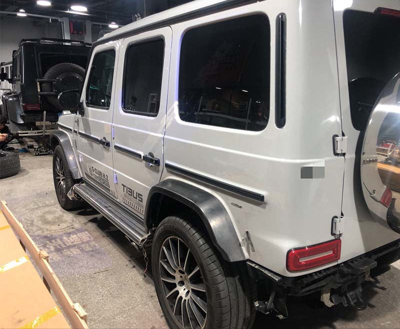 Carbon Fiber Over Fender Flares - Mercedes G Wagon W464 W463A G63