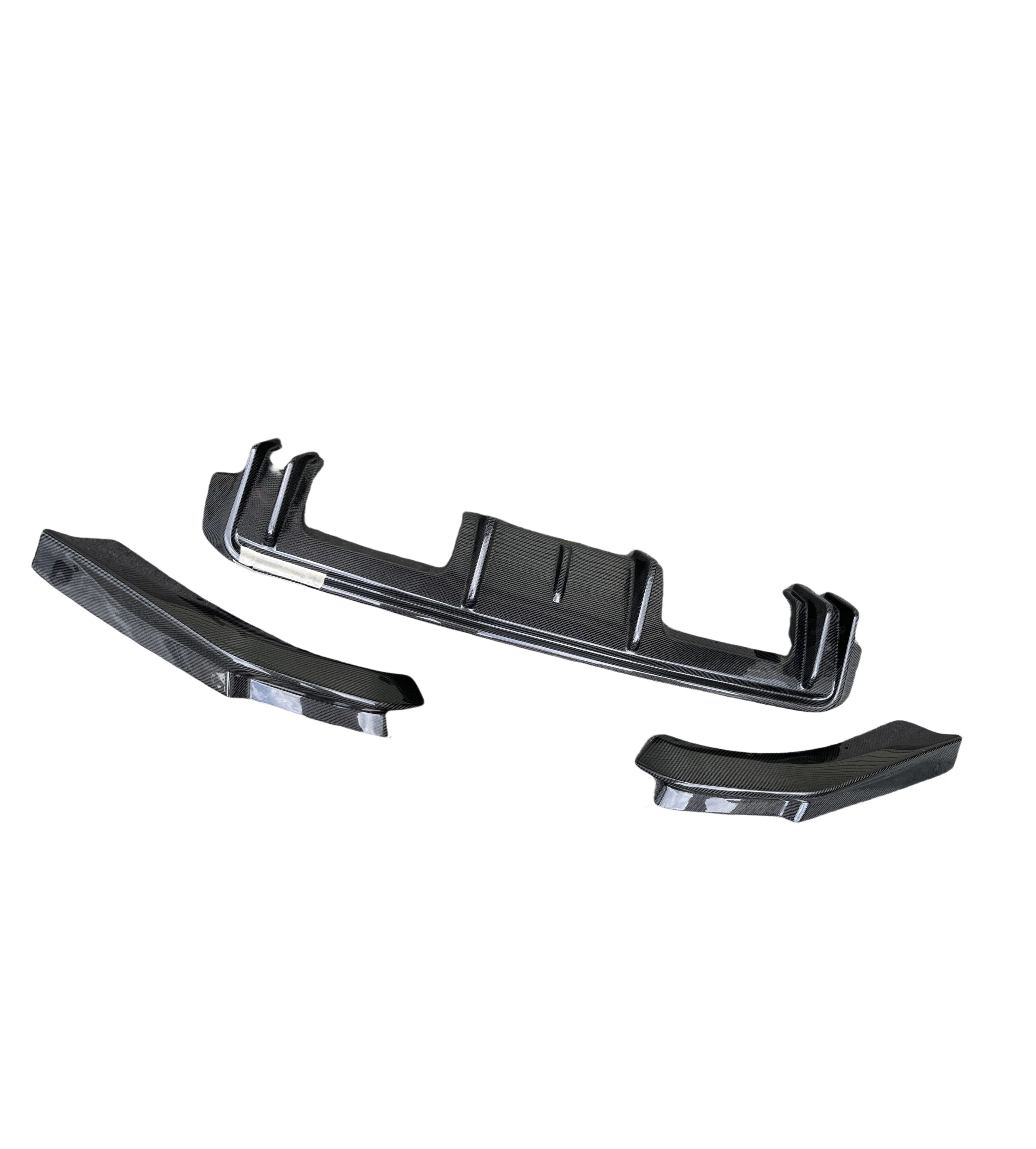 Carbon Fiber 3D Style Rear Diffuser + Corner Extension - 2021-2025 BMW G80 M3 / G82 M4