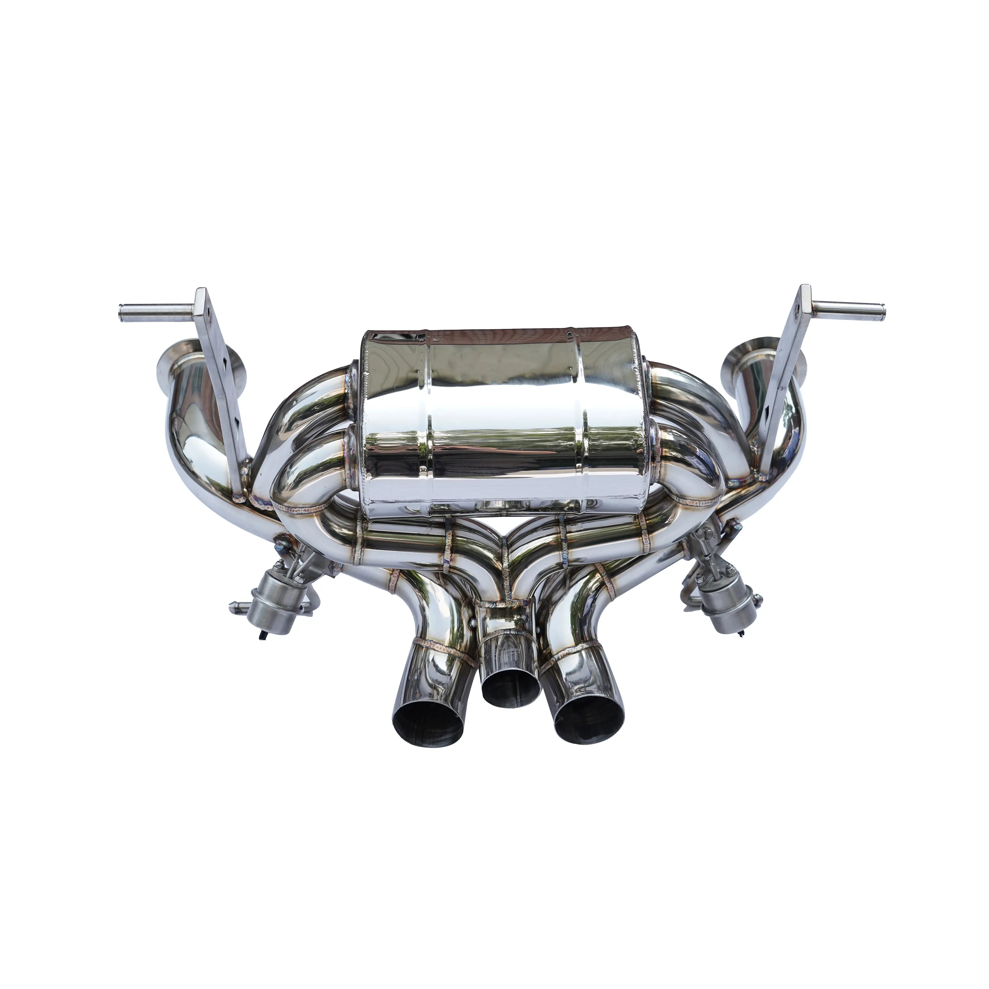 Performance Valved Catback System Stainless Steel Exhaust Pipe - Lamborghini Aventador S LP740-4 6.5L V12