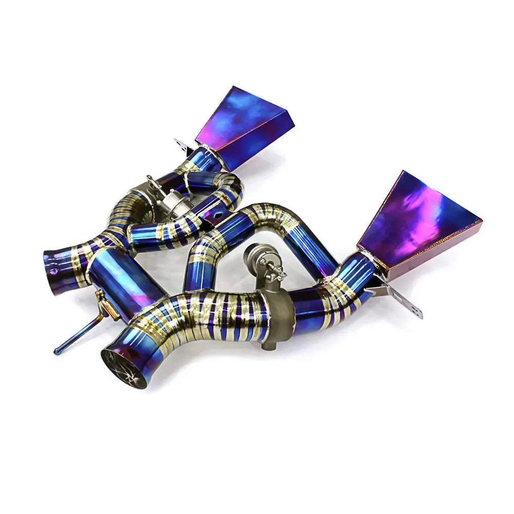 High Performance Titanium Full Exhaust Catback - 2014-2017 McLaren 650S MP4