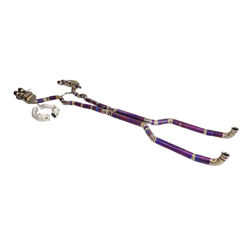 Titanium Full Performance Valved Exhaust system - BMW M6 F10 F06 4.4L S63