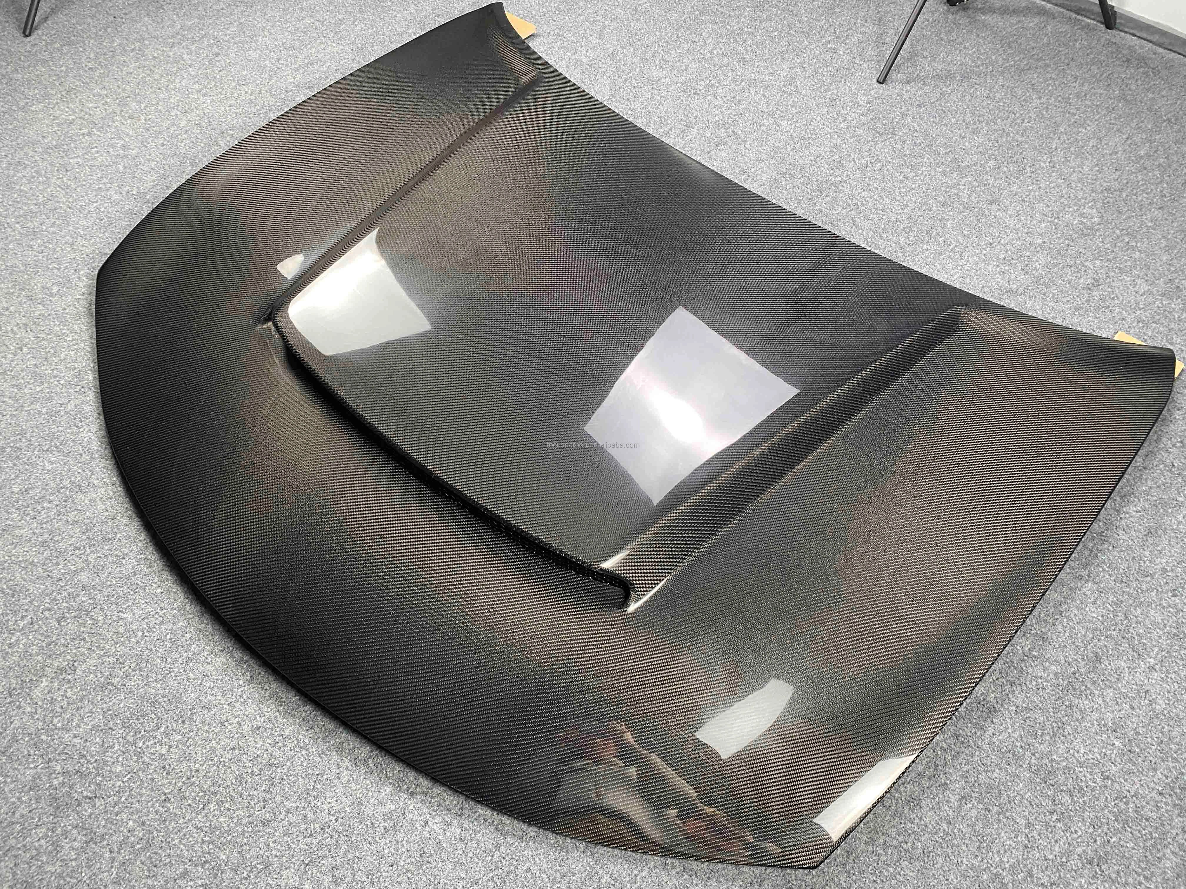 Carbon Fiber Hood w/ Hood Scoop - Dodge Charger