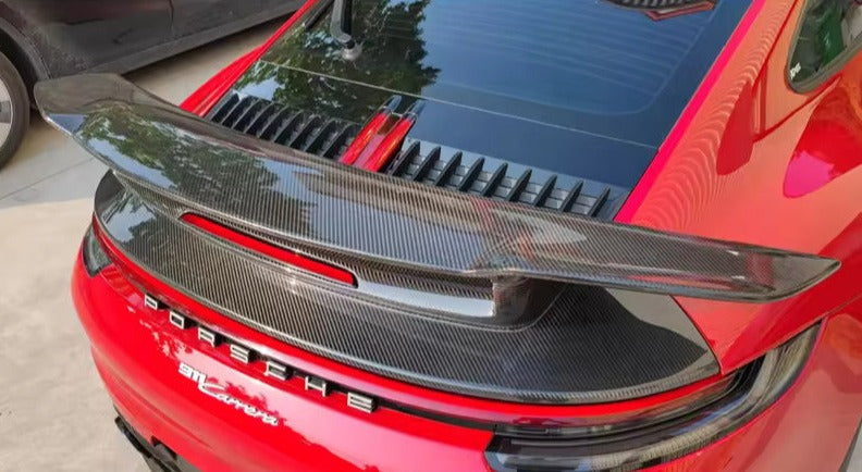 Carbon Fiber Rear Wing - Porsche 911/992 Carrera