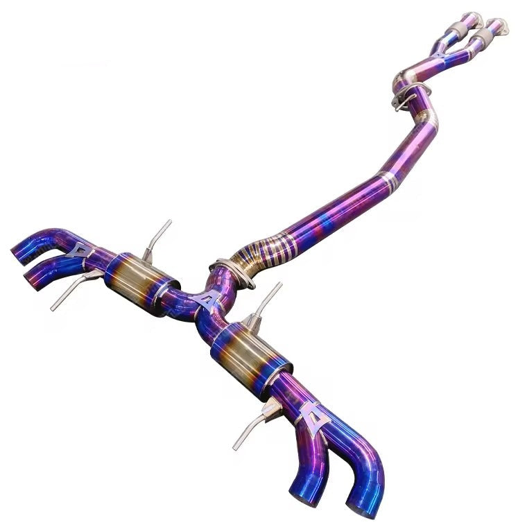 Titanium 4in Full Performance Sport Exhaust System - Nissan R35 GTR