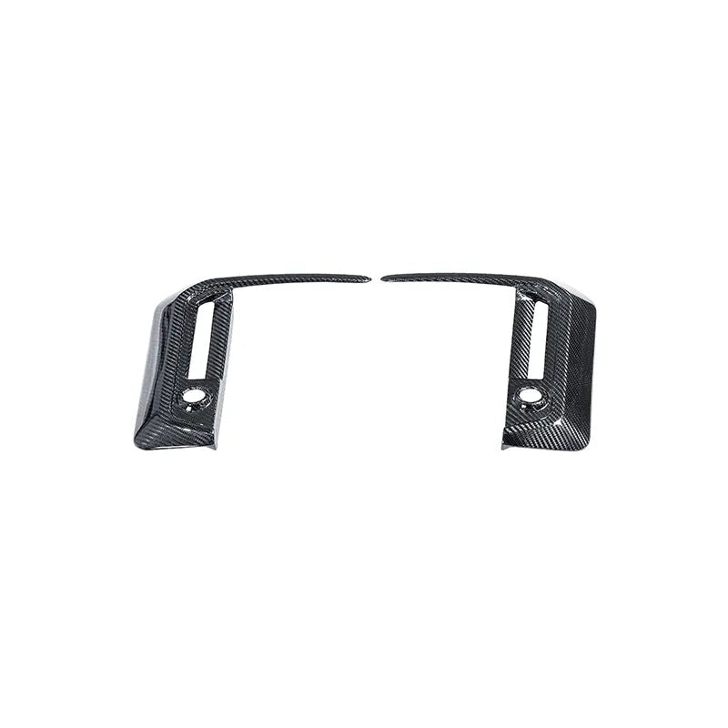 V2 Prepreg Dry Carbon Fiber PT Style Rear Canard Trim - BMW G87