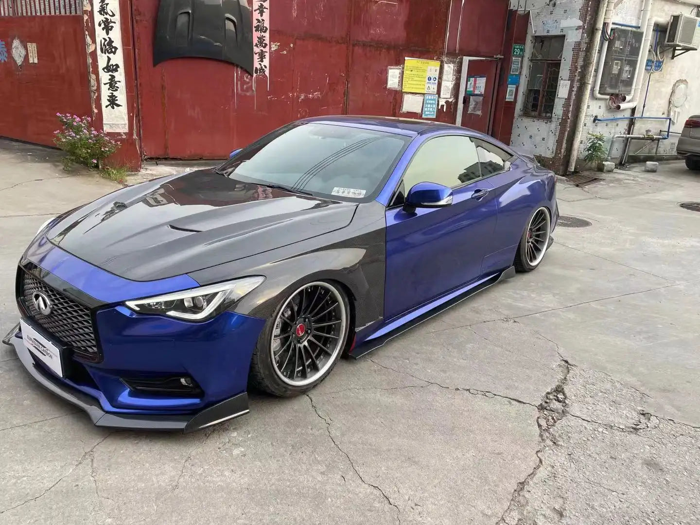 Carbon Fiber Front Side Fenders Set V1 -  Infiniti Q60