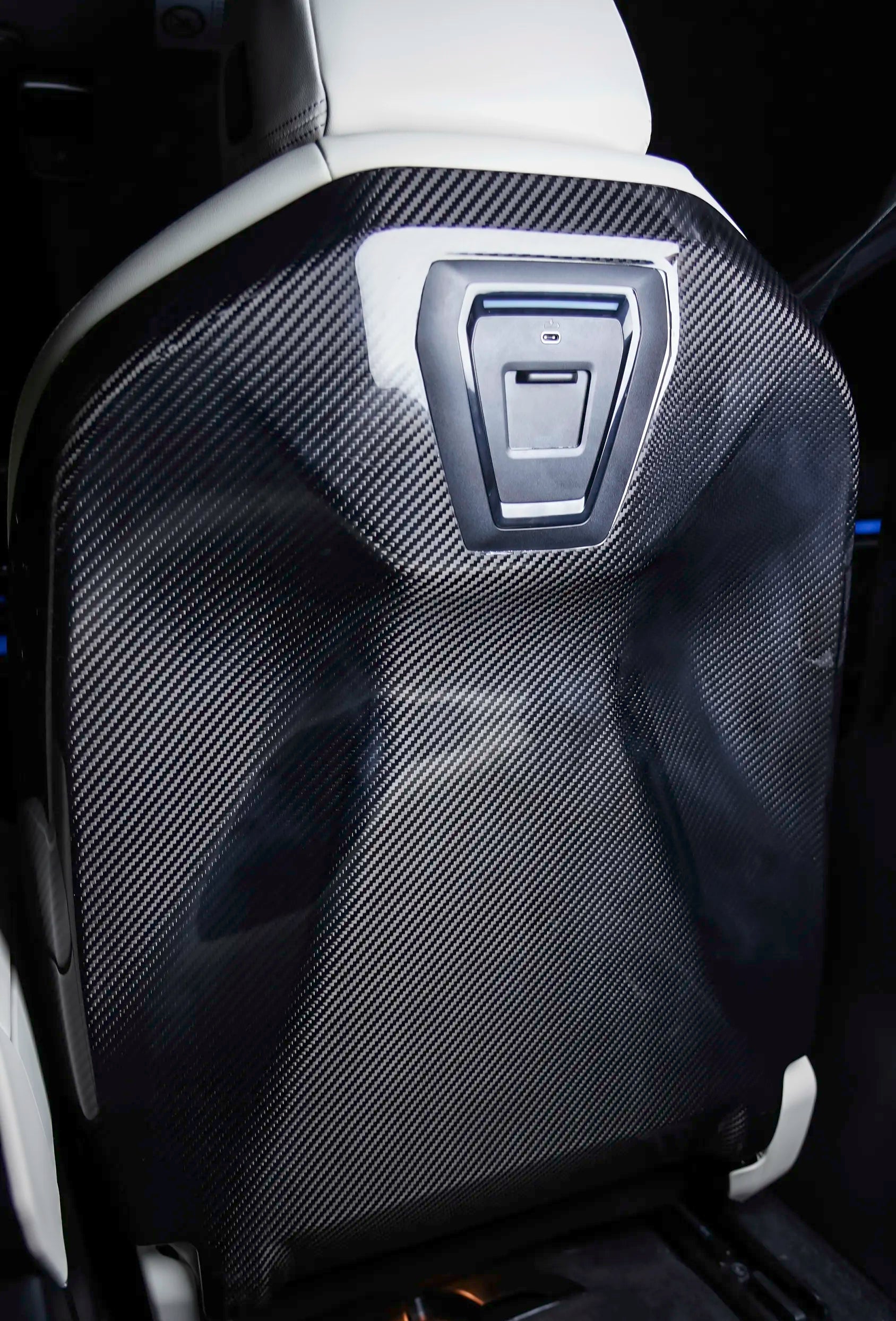 Prepreg Carbon Fiber Seat back Cover - BMW 5 Series G60
