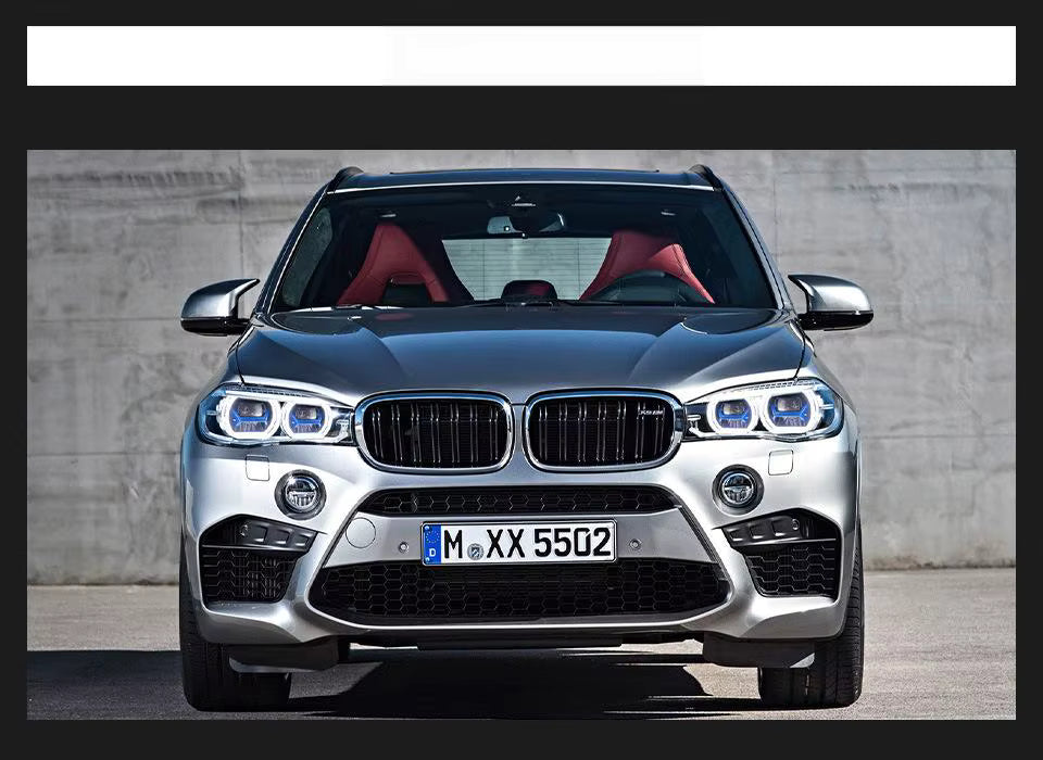Laser Headlights LED DRL signal Lights Replacement Upgrade - BMW X5 F15 Headlights 2014-2018