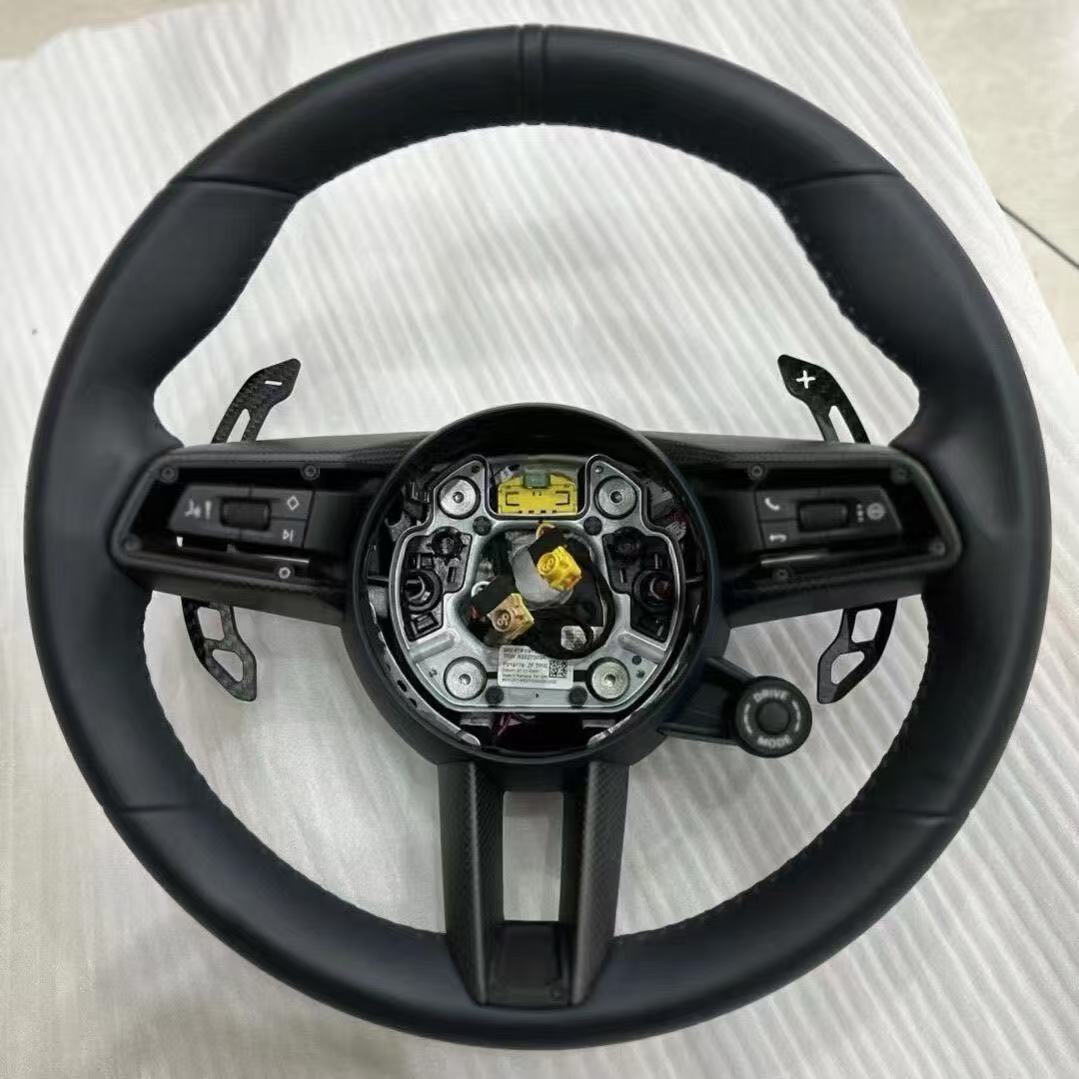 Carbon Fiber Magnetic Paddle Shifter Steering Wheel – Porsche 911 992 GT3 / 718 / 918 / 970 / 958 / 971