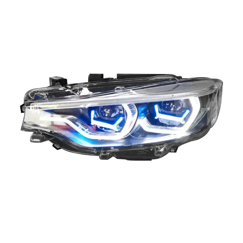 LED Headlight w/ Blue X bulb - BMW F8X F80 M3 F82 F83 M4 F32 F36