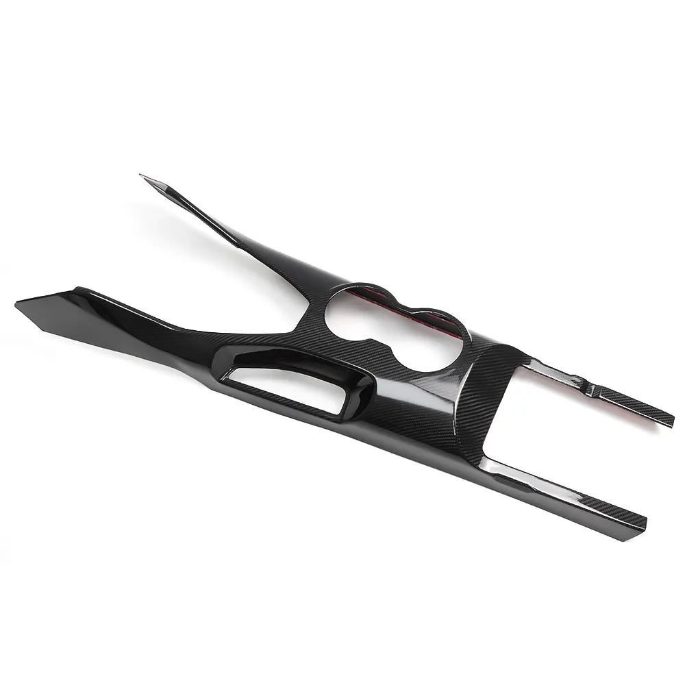 Prepreg Carbon Fiber Center Console Pane Trim cover - Ford Mustang S650 GT V8 Dark Horse EcoBoost 2024+