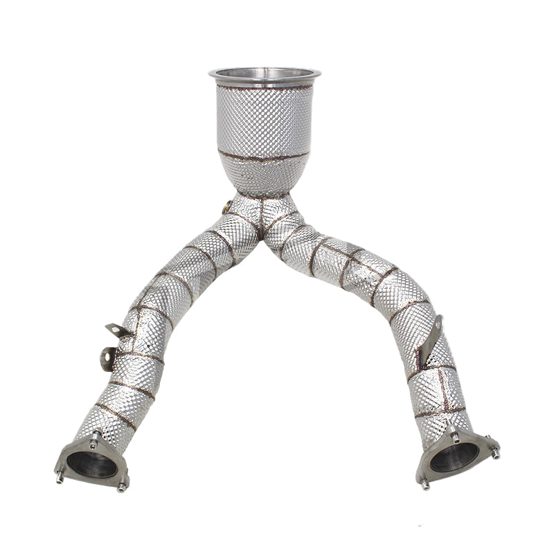 Performance Exhaust Downpipe Catted or non Catted - Porsche Macan S/Turbo 3.0T/2.9T 2018-2023