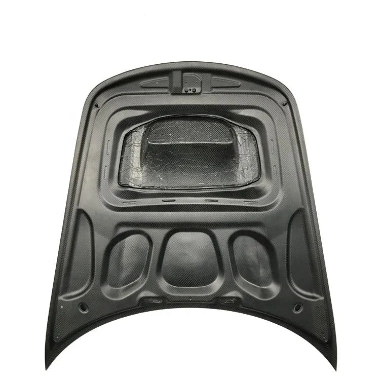 Carbon Fiber Vented GT4 Style Front Hood Bonnet - Porsche 718 Cayman /Boxster