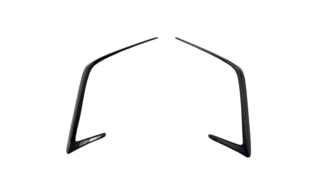 Prepreg Carbon Fiber Rear Bumper Canard - Lexus LC500 LC500H