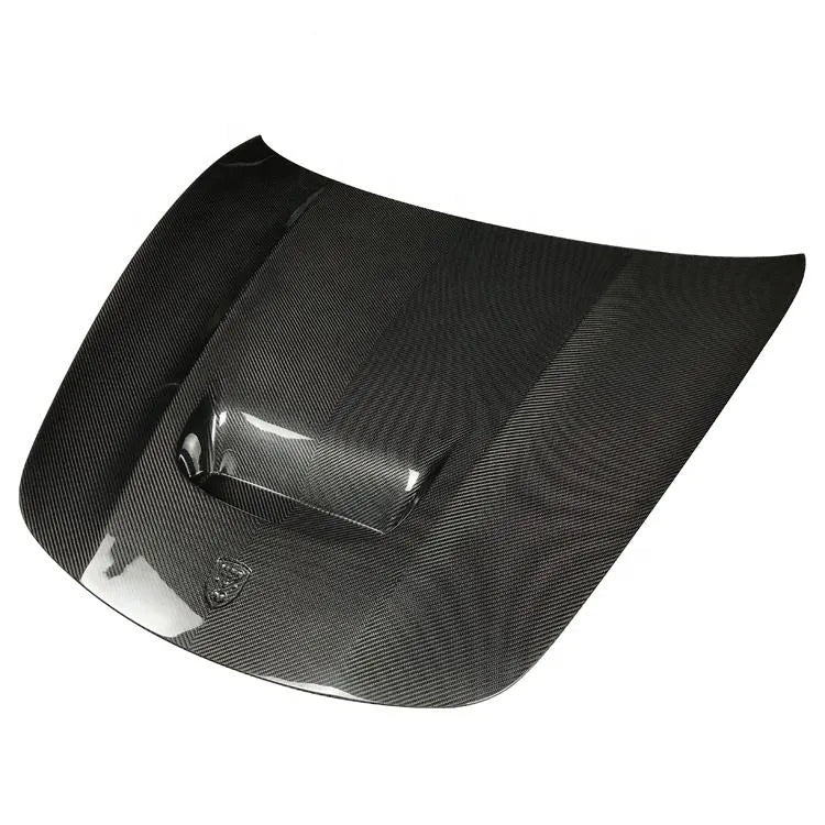 Carbon Fiber Vented GT4 Style Front Hood Bonnet - Porsche 718 Cayman /Boxster
