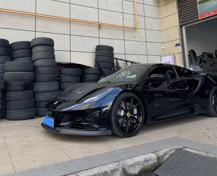 Carbon Fiber V Style Front Lip - Lotus Emira