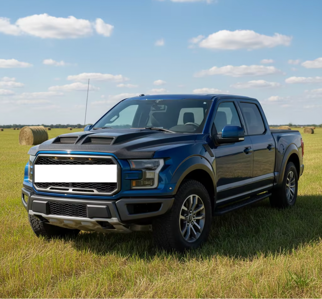 Carbon Fiber Vented Hood - Ford F150 2015-2019
