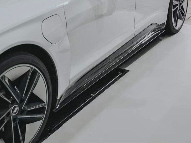 Carbon Fiber Side Skirts - Audi RS / E-Tron GT