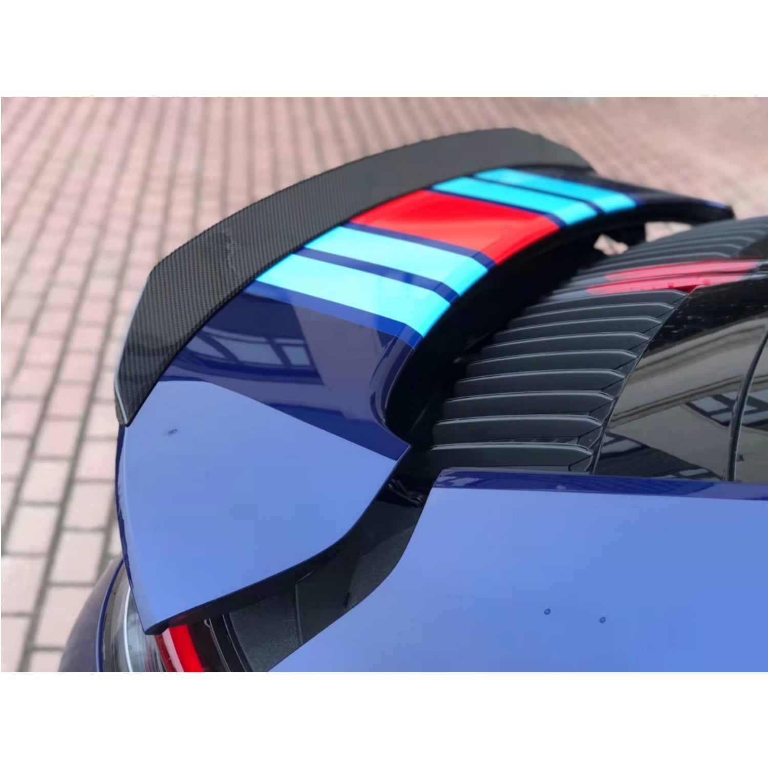 Dry Carbon Fiber Ducktail Trunk Lip Rear Spoiler - Porsche 911 992 Carrera 4 S 4S