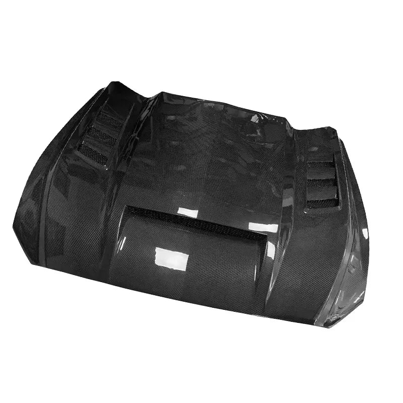 Carbon Fiber Front Vented Engine Bonnet Hood V2 -  Ford Mustang 2015 - 2017