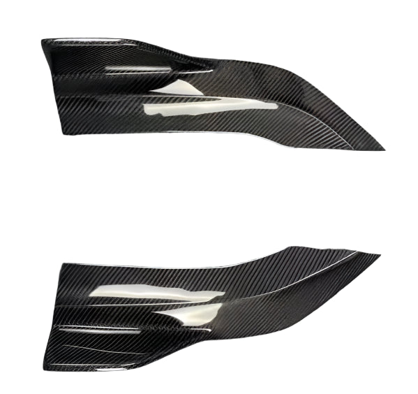 Carbon Fiber Rear Side Corner Canard - Infiniti  Q60