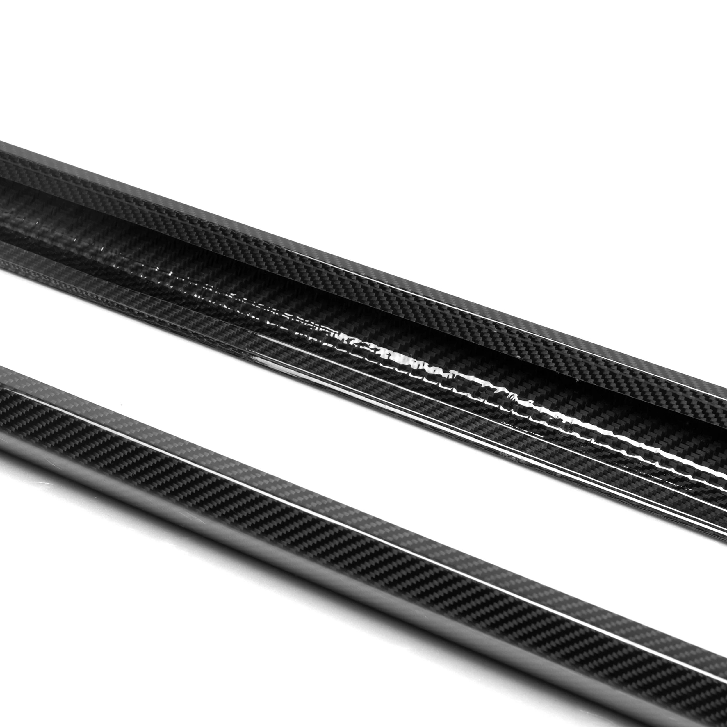 MP style dry carbon fiber Side Skirt Extension - BMW G90/ G99 Wagon M5