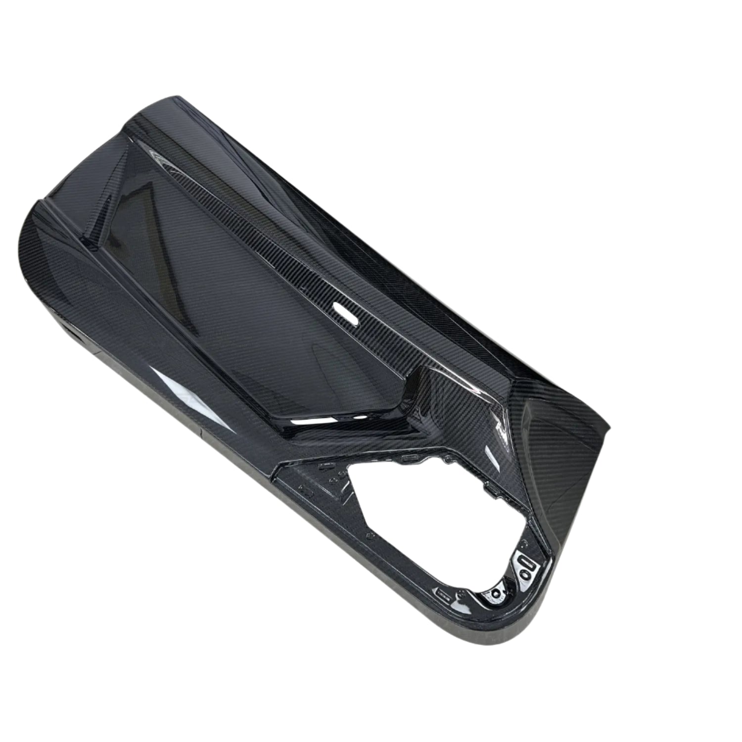 Dry Carbon Fiber Door Panel Cover - Huracan LP580 610 EVO