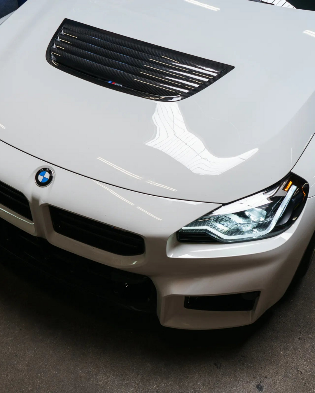 Prepreg Carbon Fiber Hood Vent Upgrade - BMW G42 2 Series / G87 M2