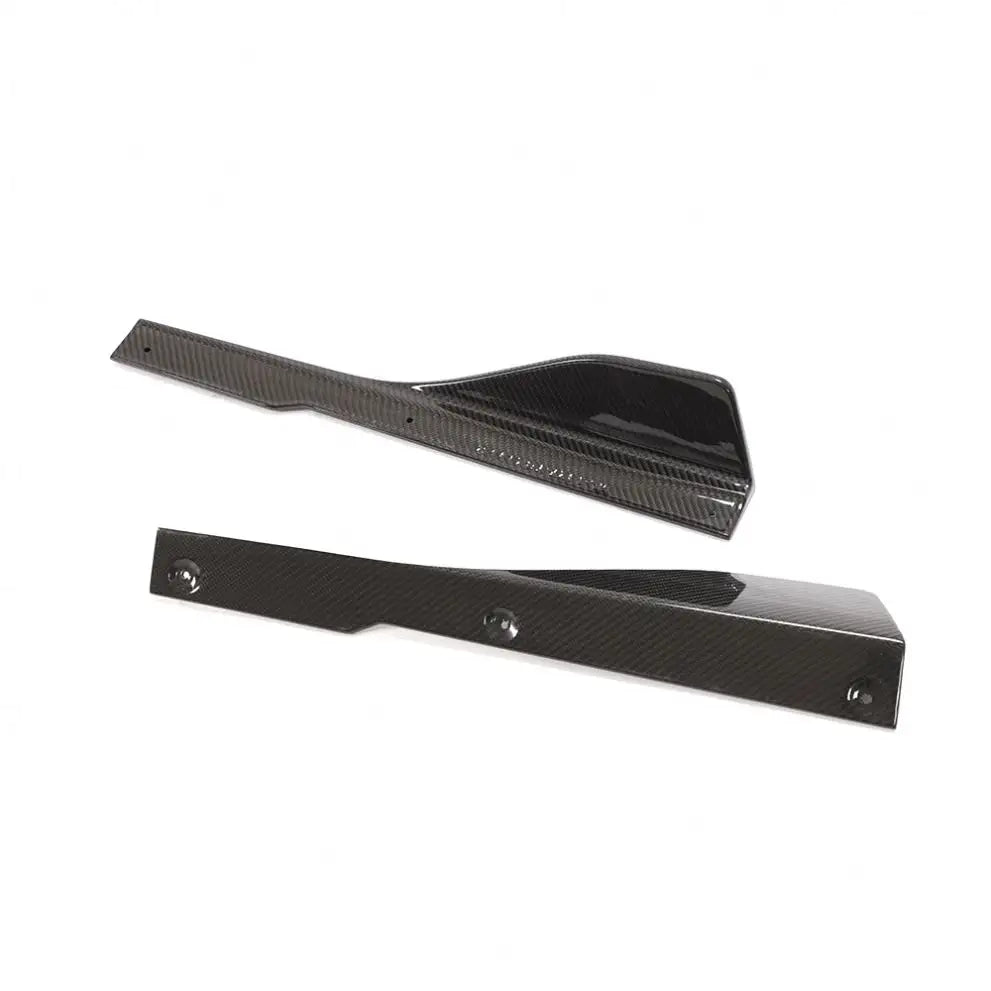 Carbon Fiber Corner Side Skirt winglet - BMW M8 8 series