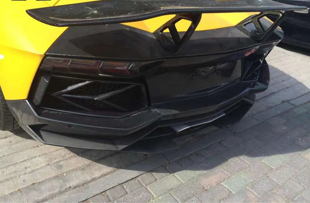 Carbon Fiber DMC Style Rear Wing-  Lamborghini Aventador Lp700 Lp720 Lp750