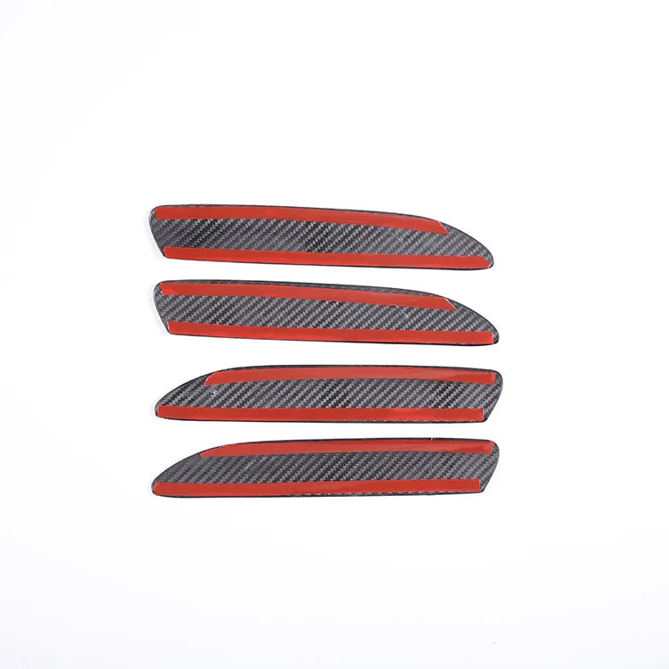 Carbon Fiber Door Handle Cover Trim - Porsche Taycan 2019-2022