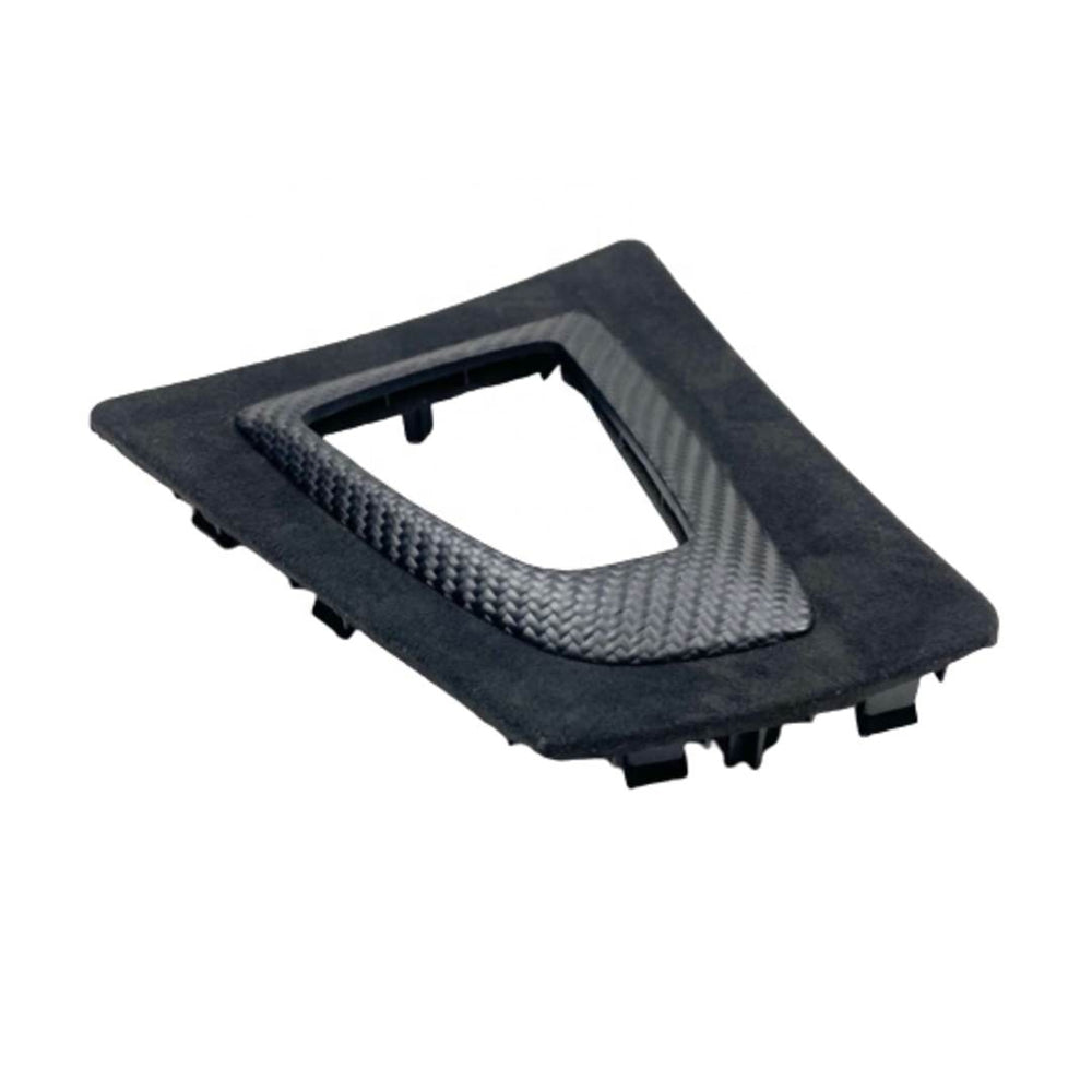 Carbon Fiber Interior Gear Shift Knob Head Console Panel Handbrake Cover Kit - BMW M3 M4 F80 F82