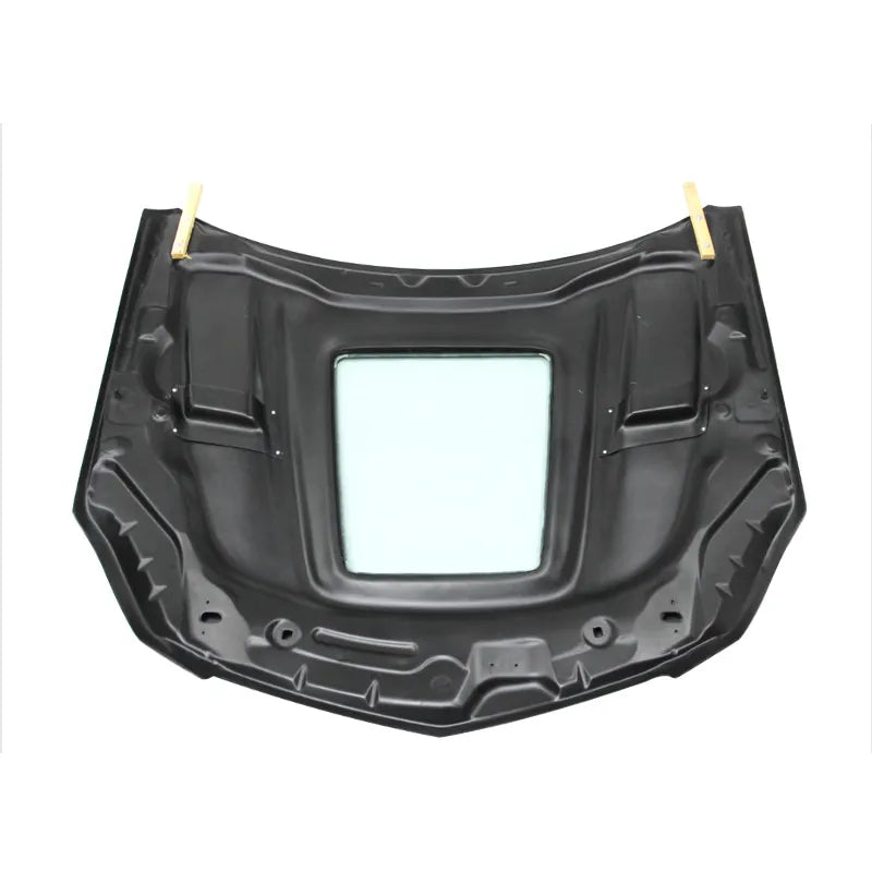 Carbon Fiber Hood W/ Transparent Window -  Mercedes Benz W205 C63 AMG