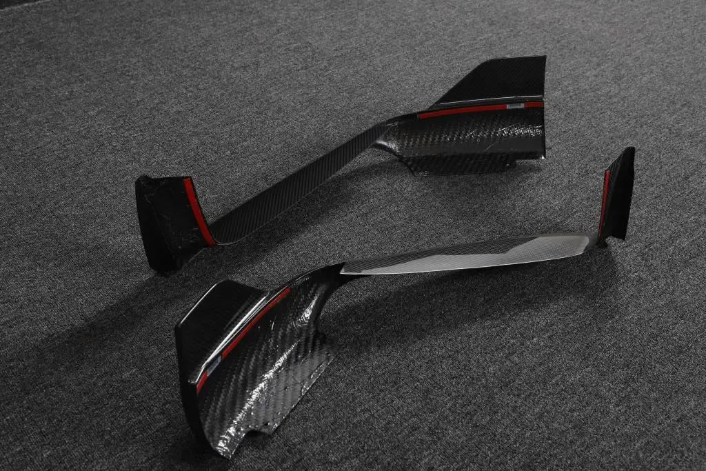 Prepreg Carbon Fiber Pro Front Bumper Splitter Trim - Porsche 911 Carrera 2 Door 2019-2020