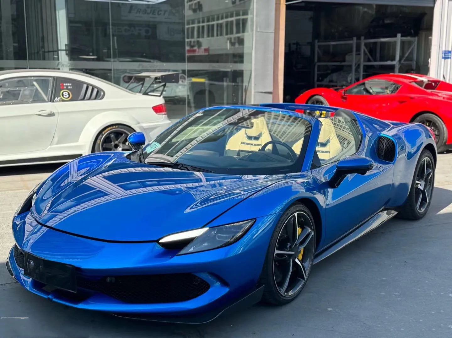 Prepreg Carbon Fiber OEM Style Aero kit - Ferrari 296GTB