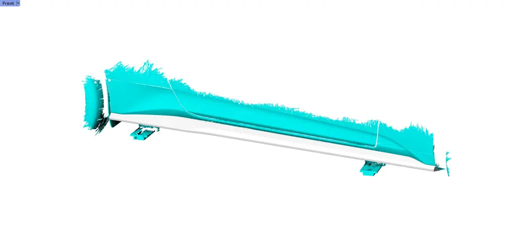 Carbon Side Skirts Extension - Ford Mustang Dark Horse