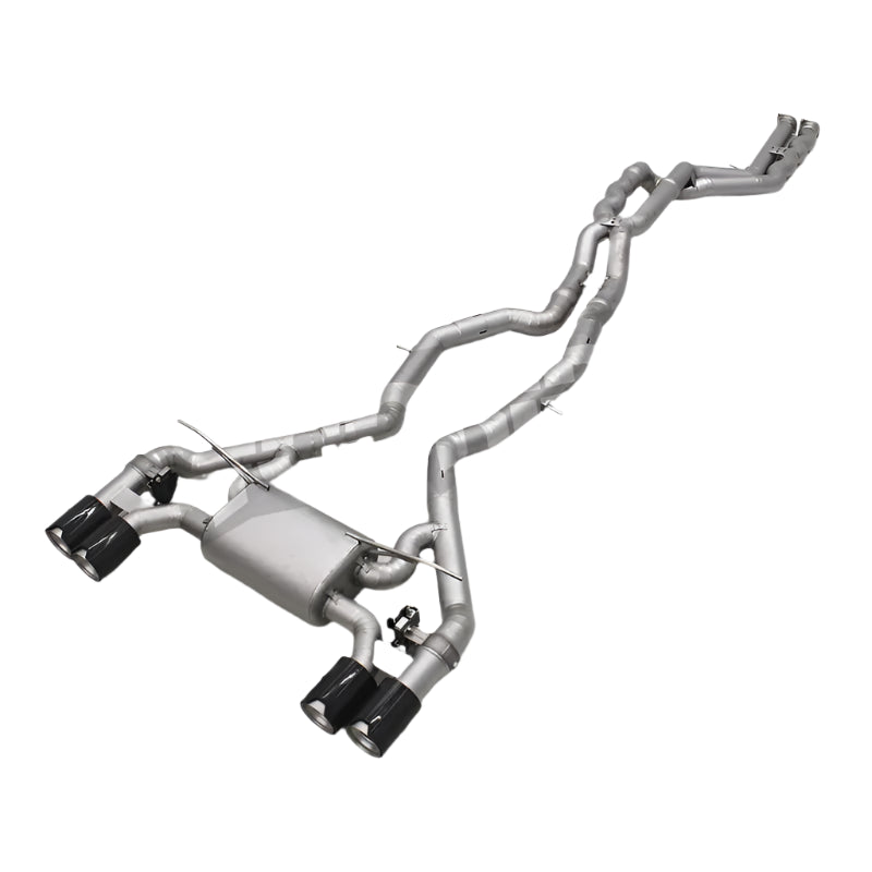 Titanium Valved Equal Length Exhaust Midpipe Exhaust System - BMW M2C/M2 Competition F87 3.0T 2018-2023