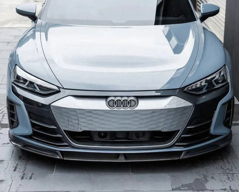 Carbon Fiber Bumper Front lip - Audi RS / E-Tron GT