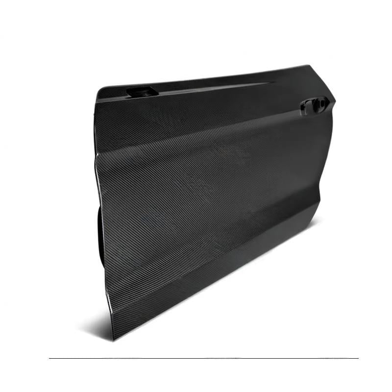 Dry Prepreg Carbon Fiber Door Panel Replacement Set - Ford Mustang 2024+