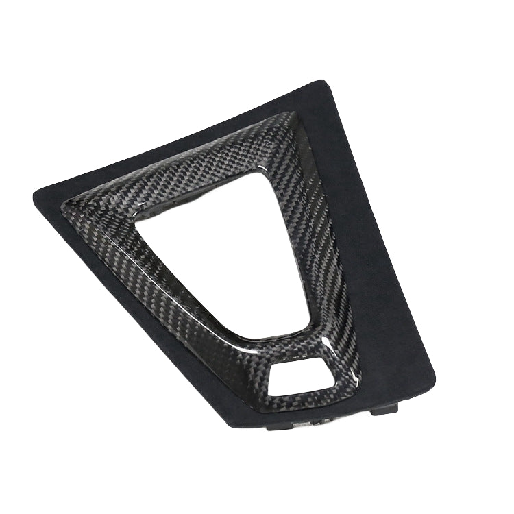 Carbon Fiber Interior Gear Shift Knob Head Console Panel Handbrake Cover Kit - BMW M3 M4 F80 F82