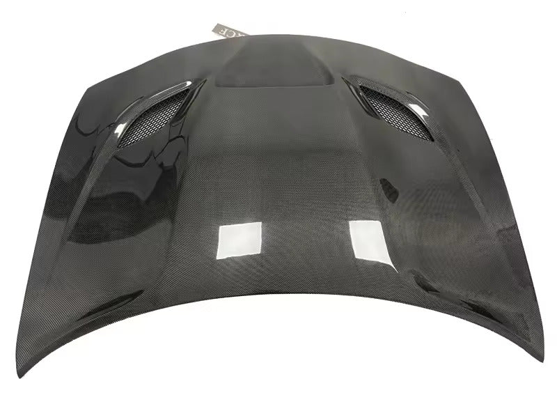 Hell Cat Style Carbon Fiber Hood - 2015-21 Dodge Charger