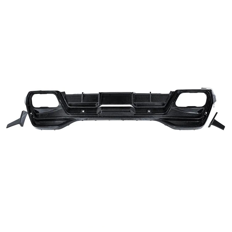 Dry Carbon Fiber PT Style Rear Diffuser - BMW X6 G06 2019 - 2024